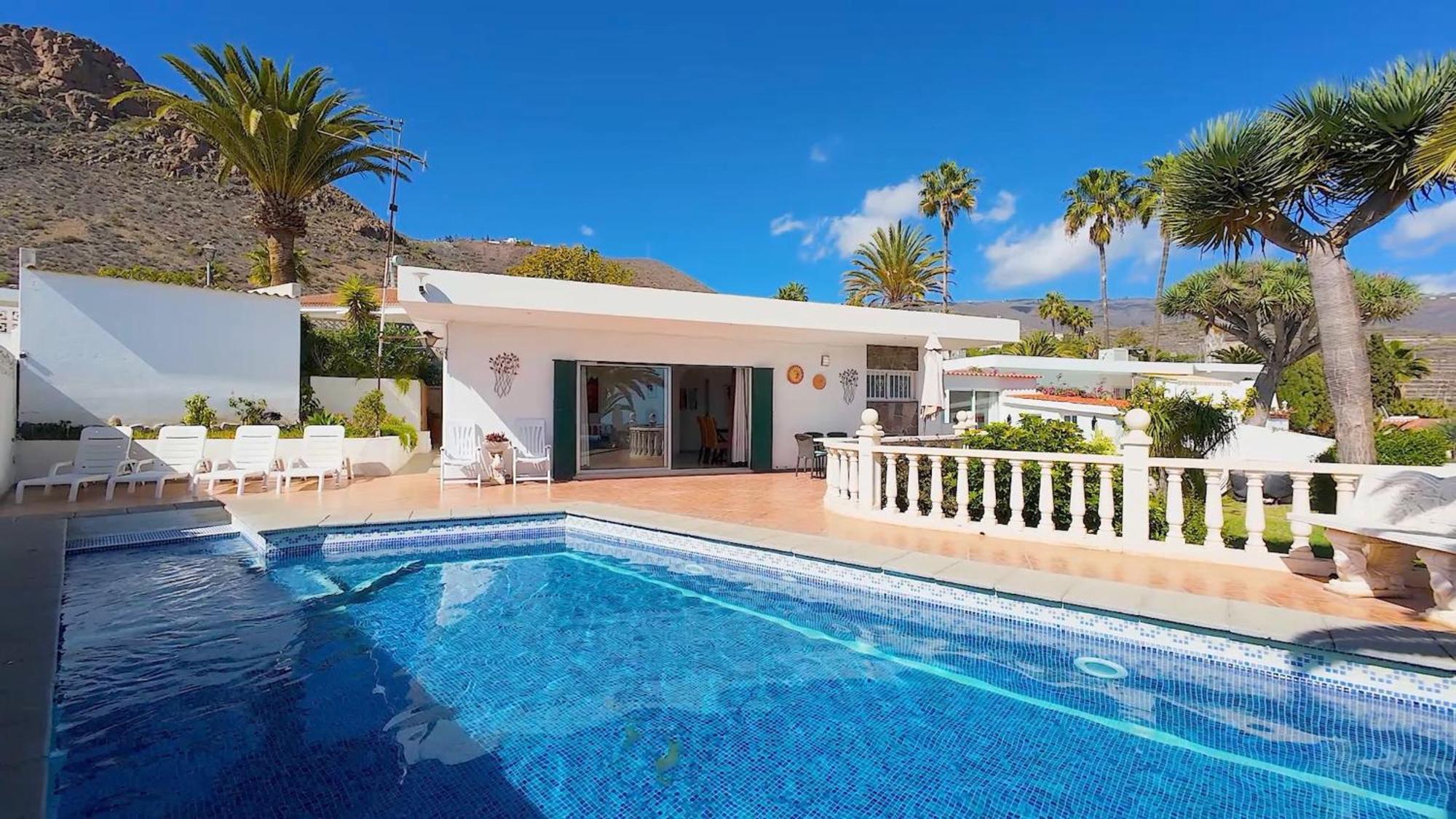 Detached Villa, Private Pool Only 10 Minutes Los Cristianos Valle de San Lorenzo Eksteriør bilde